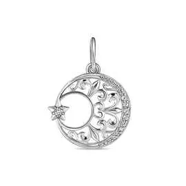 Подвеска c фианитами