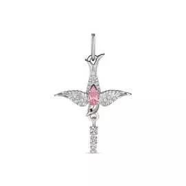 Подвеска c фианитами