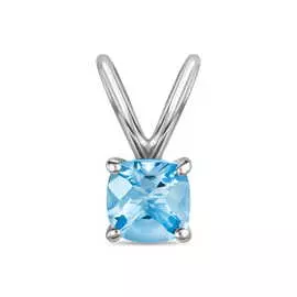 Подвеска c топазом