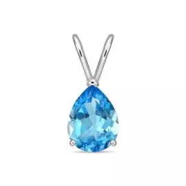 Подвеска c топазом