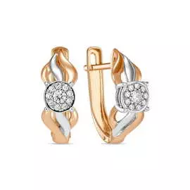 Серьги c бриллиантами