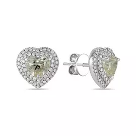 Серьги c бриллиантами