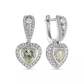 Серьги c бриллиантами