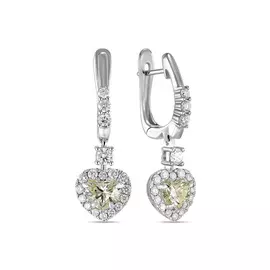 Серьги c бриллиантами