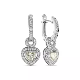 Серьги c бриллиантами