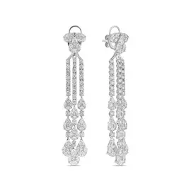 Серьги c бриллиантами