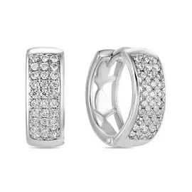 Серьги c бриллиантами