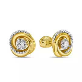 Серьги c бриллиантами