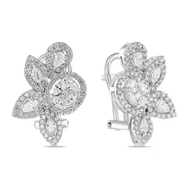 Серьги c бриллиантами