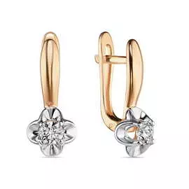 Серьги c бриллиантами