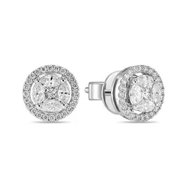 Серьги c бриллиантами