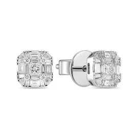 Серьги c бриллиантами