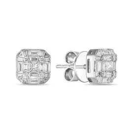 Серьги c бриллиантами