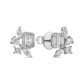 Серьги c бриллиантами