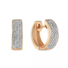 Серьги c бриллиантами