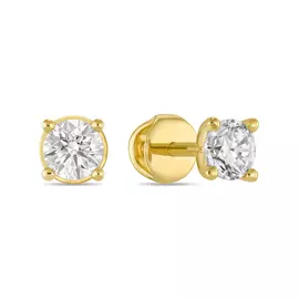 Серьги c бриллиантами