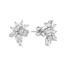 Серьги c бриллиантами