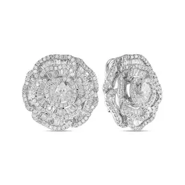 Серьги c бриллиантами