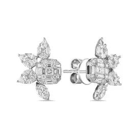 Серьги c бриллиантами