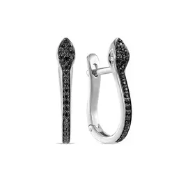 Серьги c бриллиантами