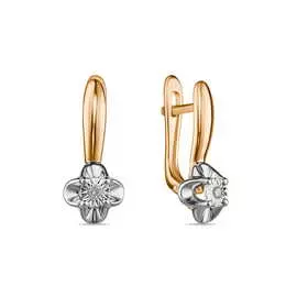 Серьги c бриллиантами