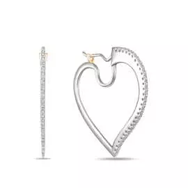 Серьги c бриллиантами