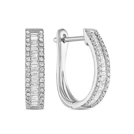 Серьги c бриллиантами