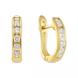 Серьги c бриллиантами