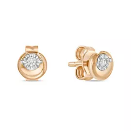 Серьги c бриллиантами