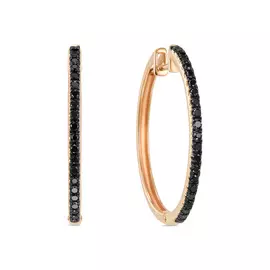 Серьги c бриллиантами