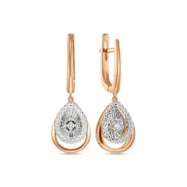 Серьги c бриллиантами