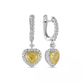 Серьги c бриллиантами