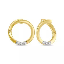 Серьги c бриллиантами