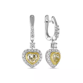 Серьги c бриллиантами