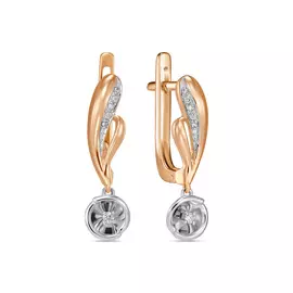 Серьги c бриллиантами