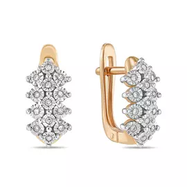 Серьги c бриллиантами