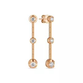 Серьги c бриллиантами