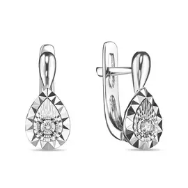 Серьги c бриллиантами