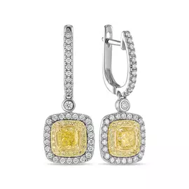 Серьги c бриллиантами