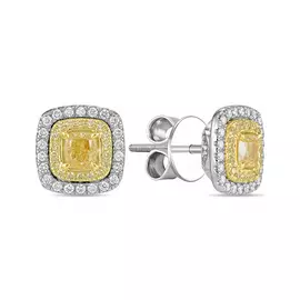 Серьги c бриллиантами