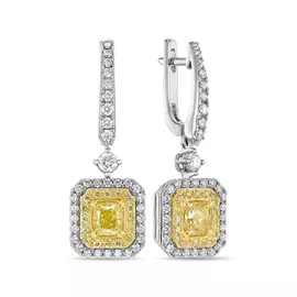 Серьги c бриллиантами