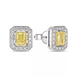 Серьги c бриллиантами