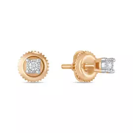 Серьги c бриллиантами