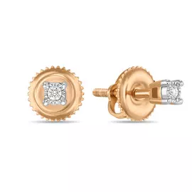 Серьги c бриллиантами