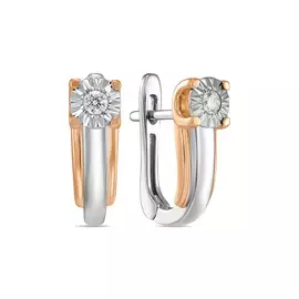 Серьги c бриллиантами