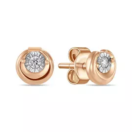 Серьги c бриллиантами