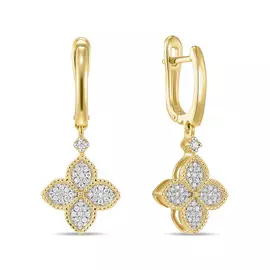 Серьги c бриллиантами