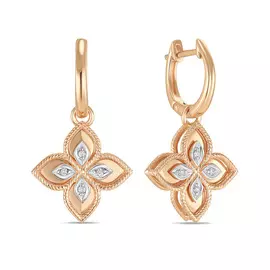 Серьги c бриллиантами