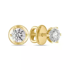 Серьги c бриллиантами