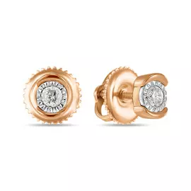 Серьги c бриллиантами